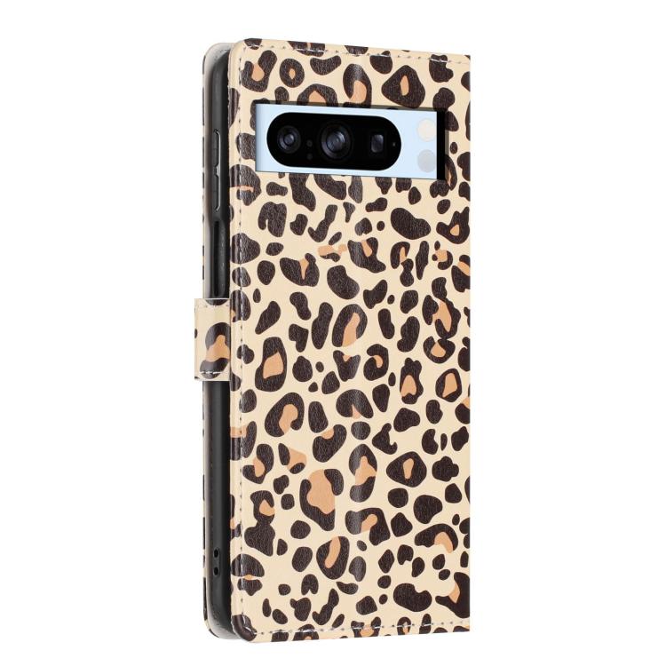 For Google Pixel 8 Pro Colorful Painting Vegan Leather Phone Case with Lanyard