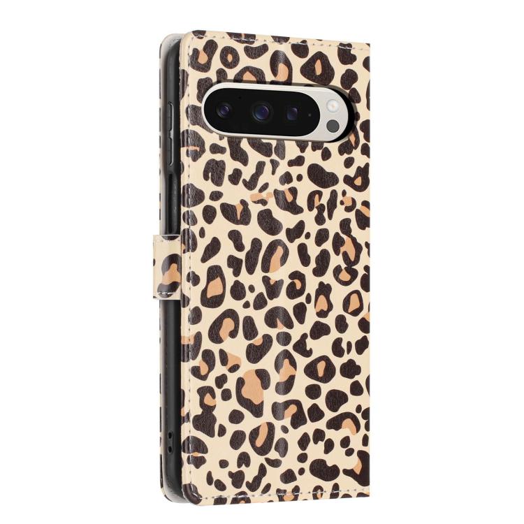 For Google Pixel 9 Pro XL Colorful Painting Vegan Leather Phone Case with Lanyard