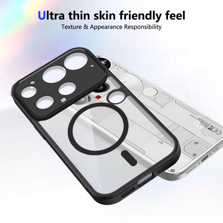 For Nothing Phone 3 Matte PC Skin-feel Magnetic Shockproof Phone Case