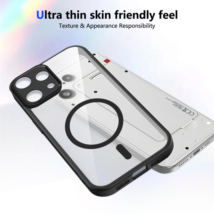For Nothing Phone 3a Lite Matte PC Skin-feel Magnetic Shockproof Phone Case