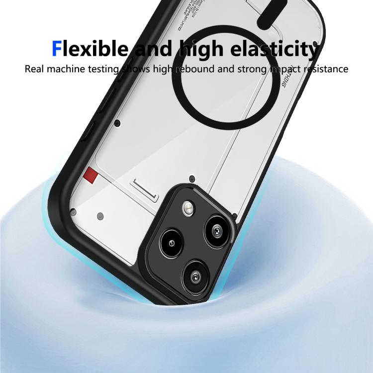 For Nothing Phone 3a Lite Matte PC Skin-feel Magnetic Shockproof Phone Case