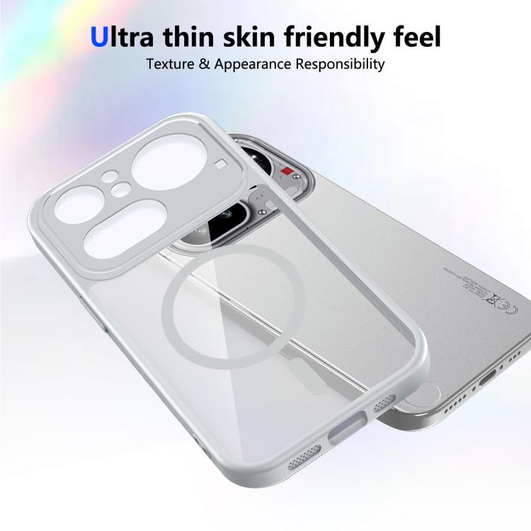 For Nothing Phone 4a Pro Matte PC Skin-feel Magnetic Shockproof Phone Case