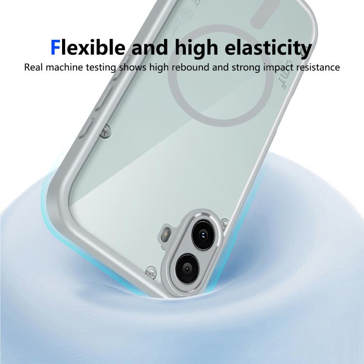 For Nothing CMF Phone 1 Matte PC Skin-feel Magnetic Shockproof Phone Case