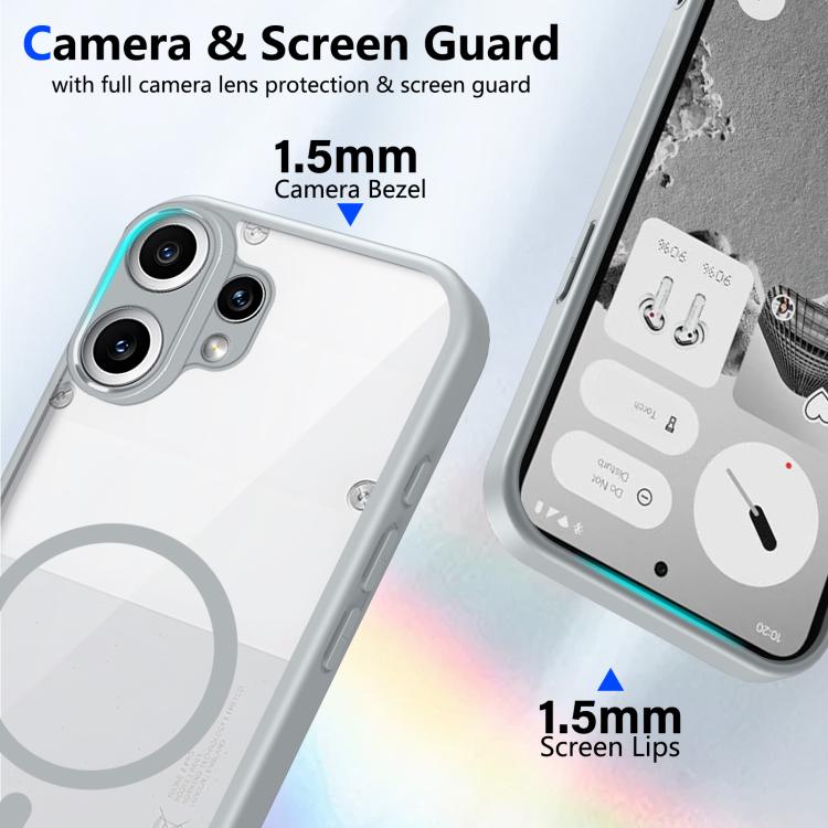 For Nothing CMF Phone 2 Pro Matte PC Skin-feel Magnetic Shockproof Phone Case