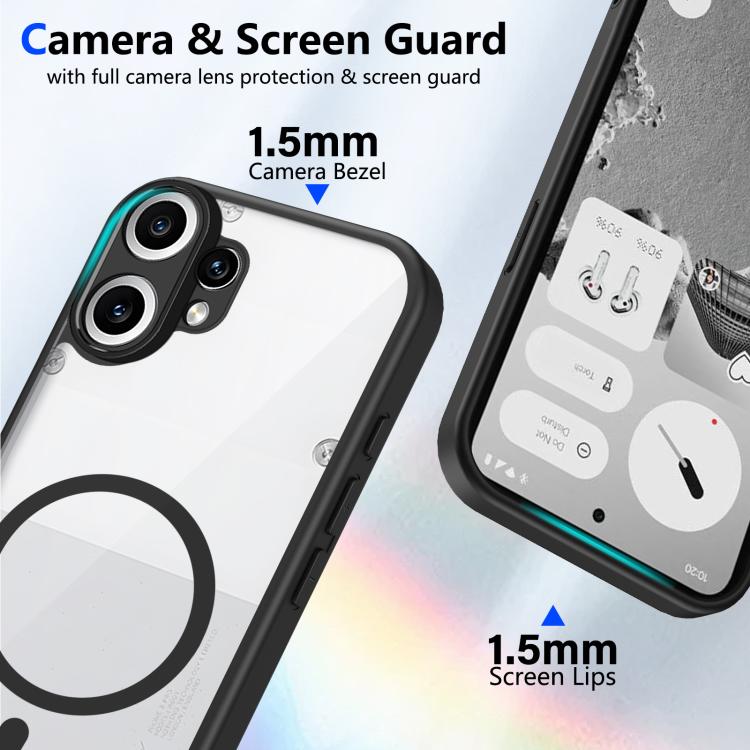 For Nothing CMF Phone 2 Pro Matte PC Skin-feel Magnetic Shockproof Phone Case