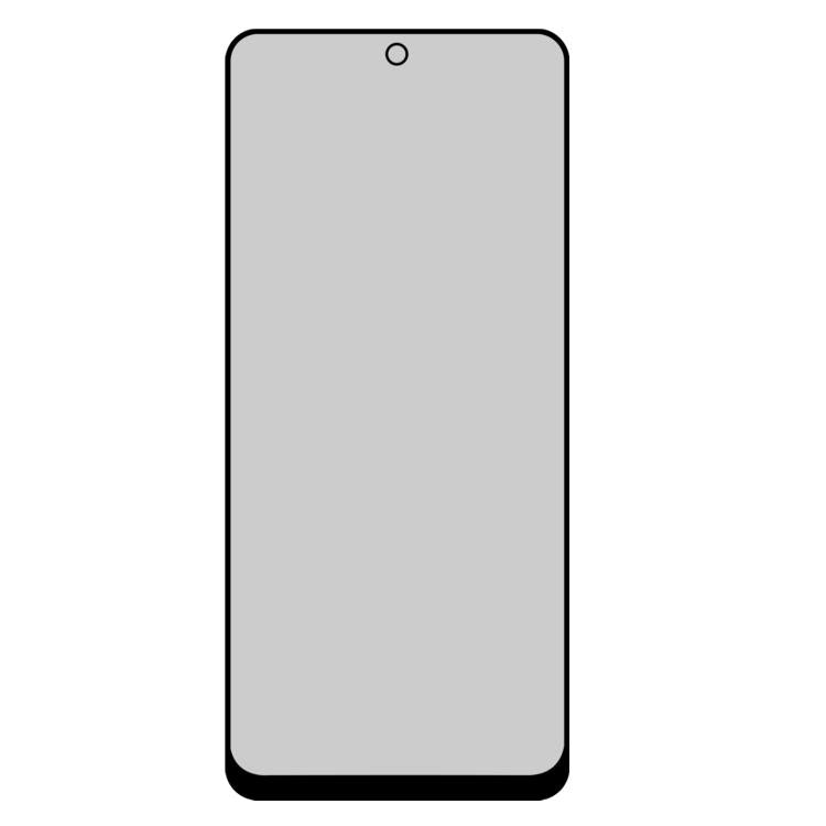 For Motorola Edge 5G 2026 Full Cover Anti-peeping Tempered Glass Film, Support Fingerprint Unlocking