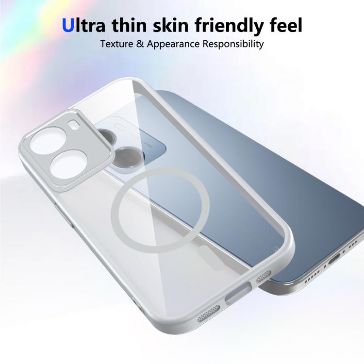 For Redmi 15a 5G Matte PC Skin-feel Magnetic Shockproof Phone Case