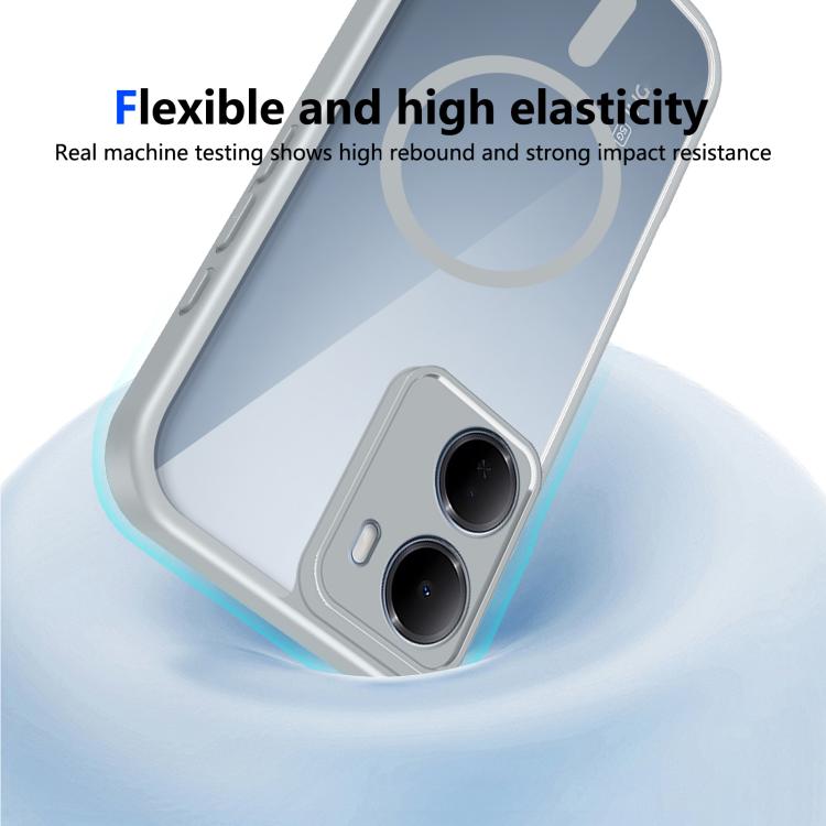 For Redmi 15a 5G Matte PC Skin-feel Magnetic Shockproof Phone Case