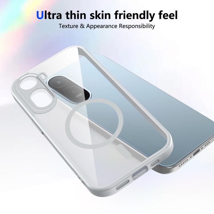 For Redmi A7 Pro / Poco C85x Matte PC Skin-feel Magnetic Shockproof Phone Case