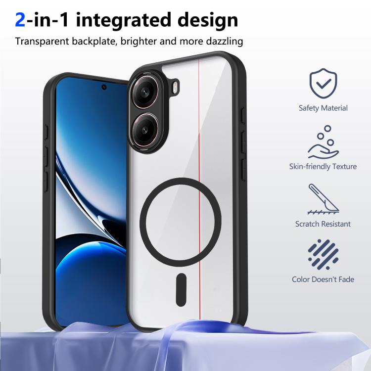 For Redmi Turbo 5 5G / Poco X8 Pro 5G Matte PC Skin-feel Magnetic Shockproof Phone Case