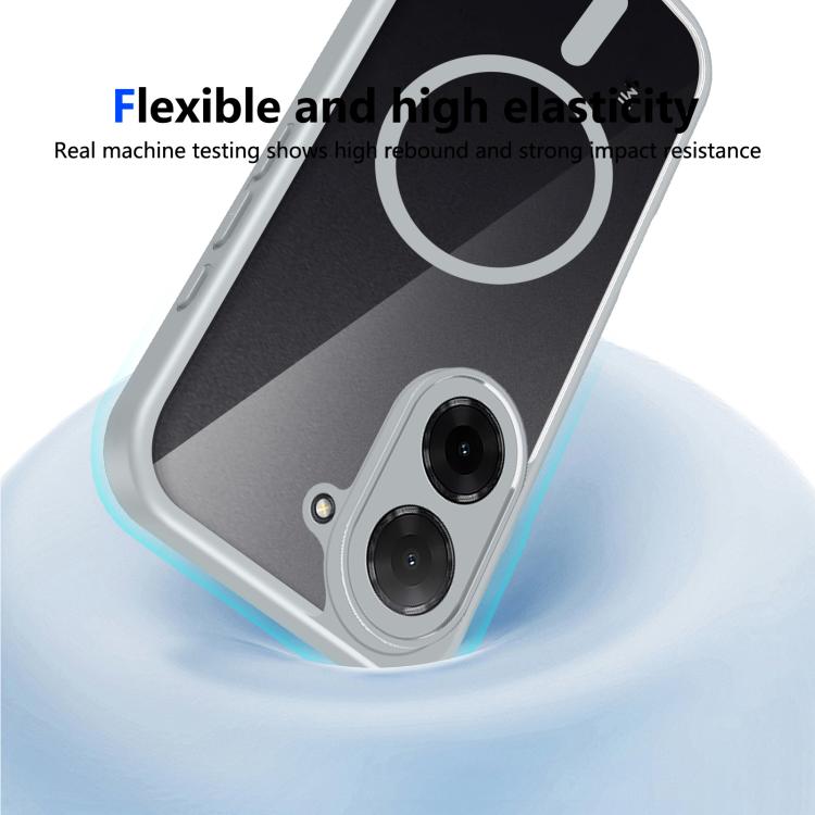 For Redmi A5 4G 171mm Matte PC Skin-feel Magnetic Shockproof Phone Case