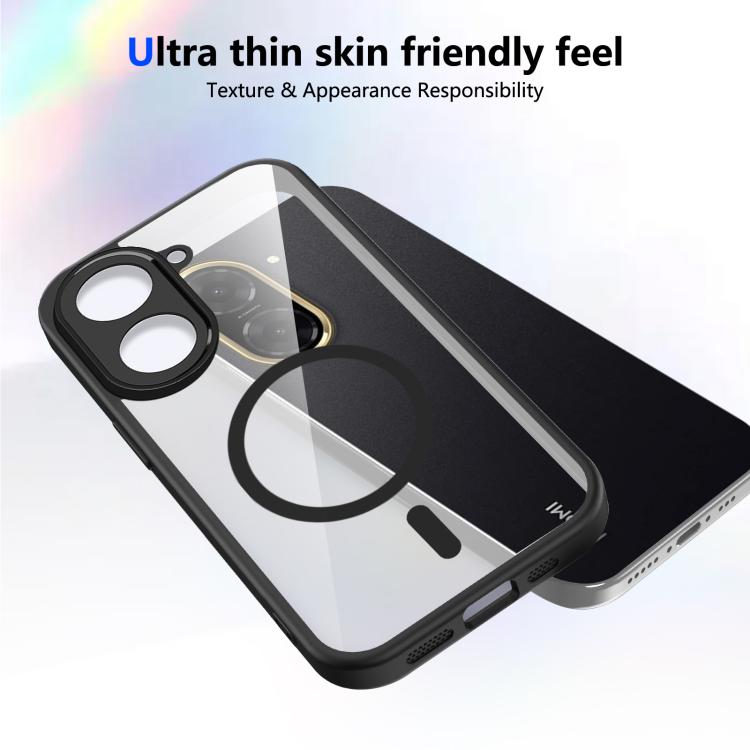For Redmi A5 4G 171mm Matte PC Skin-feel Magnetic Shockproof Phone Case