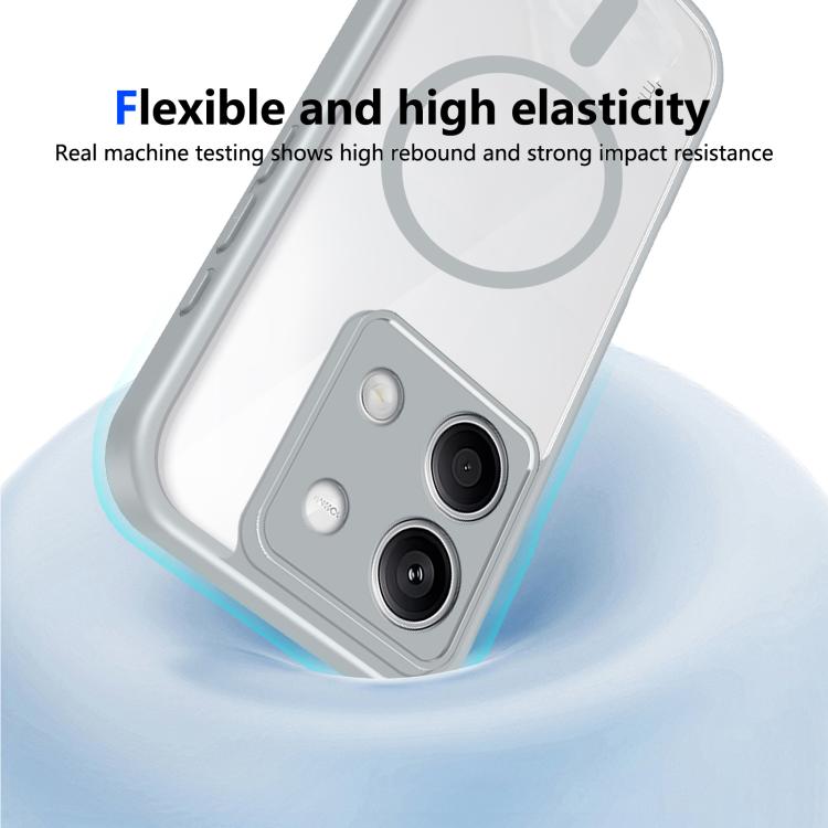For Redmi Note 13 Pro 4G Matte PC Skin-feel Magnetic Shockproof Phone Case