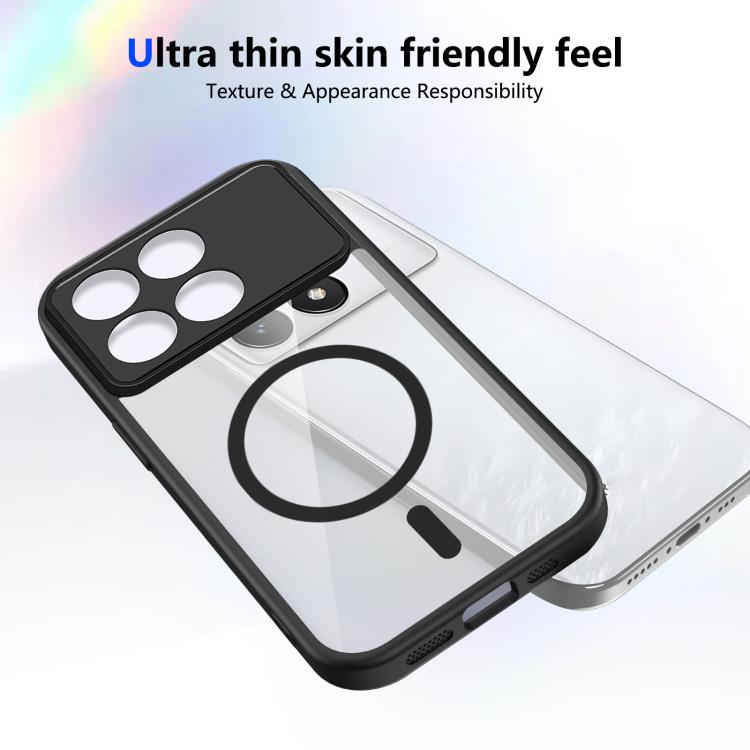 For Redmi K90 / Poco F8 Pro Matte PC Skin-feel Magnetic Shockproof Phone Case