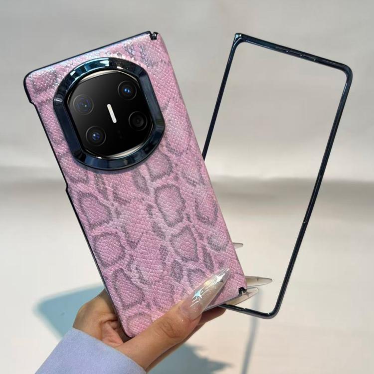 For Huawei Mate X6 Python Pattern Shockproof Phone Case with Frame