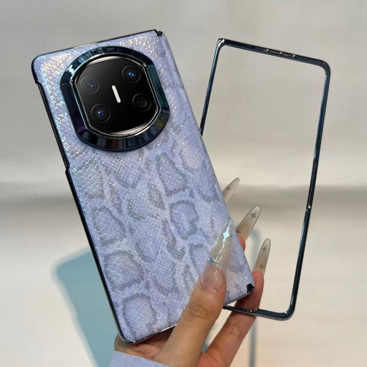 For Huawei Mate X6 Python Pattern Shockproof Phone Case with Frame