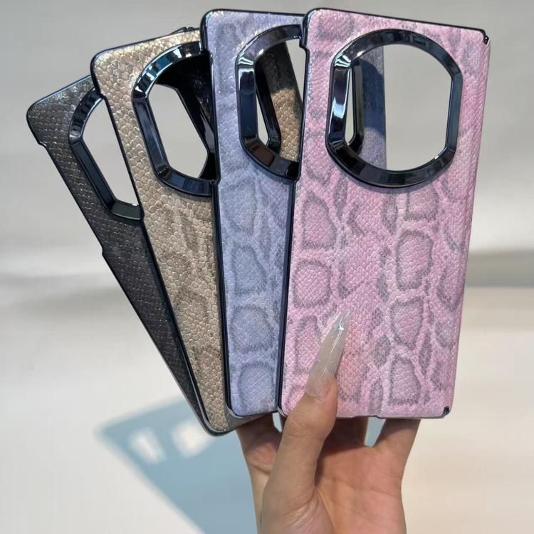 For Huawei Mate X5 Python Pattern Shockproof Phone Case with Frame