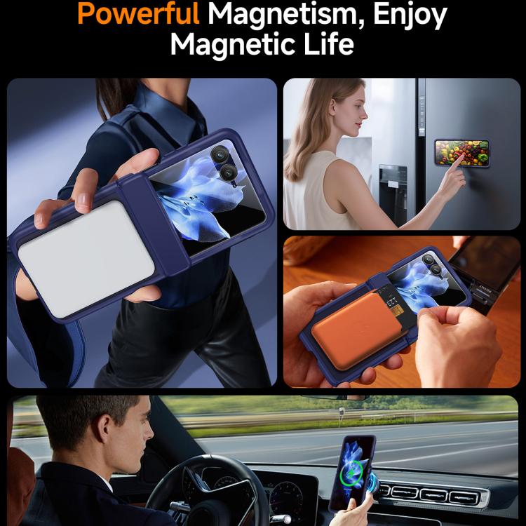 For Motorola Razr 50 Integrated Matte Skin Feel Magnetic Phone Case