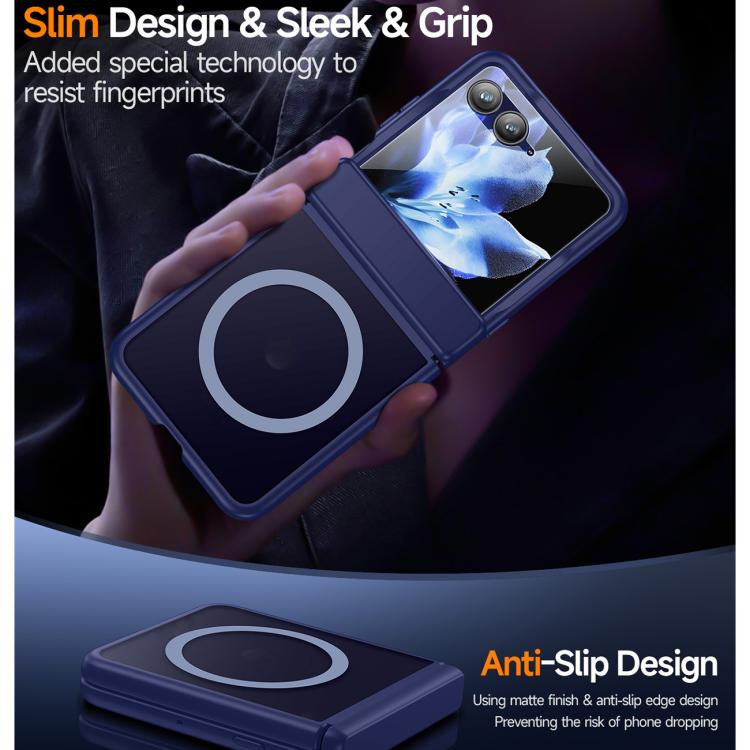 For Motorola Razr 50 Integrated Matte Skin Feel Magnetic Phone Case