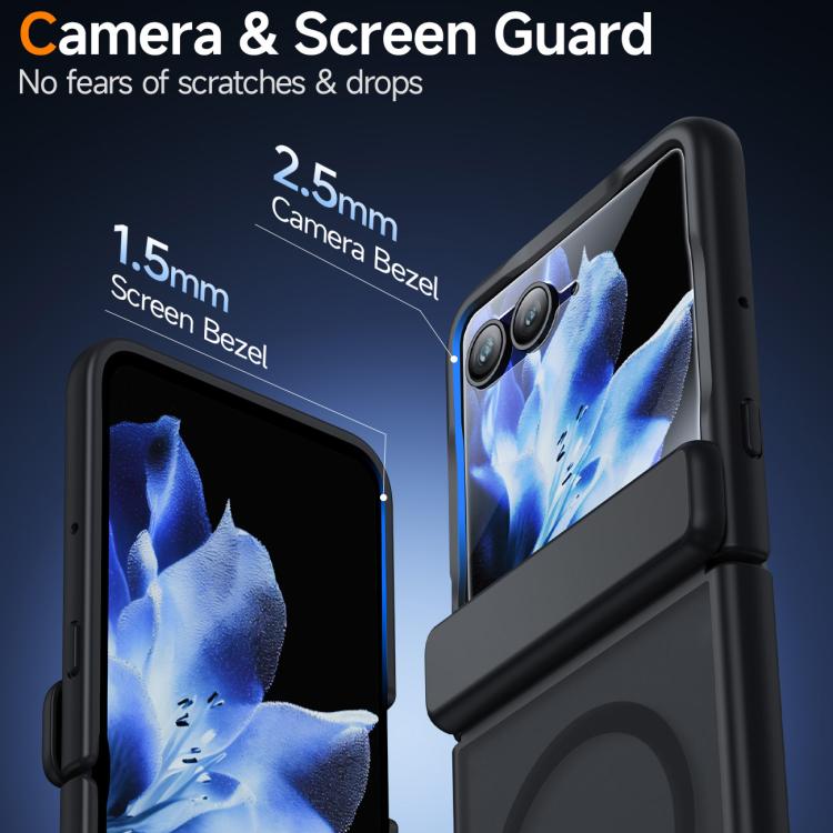 For Motorola Razr 60 Integrated Matte Skin Feel Magnetic Phone Case