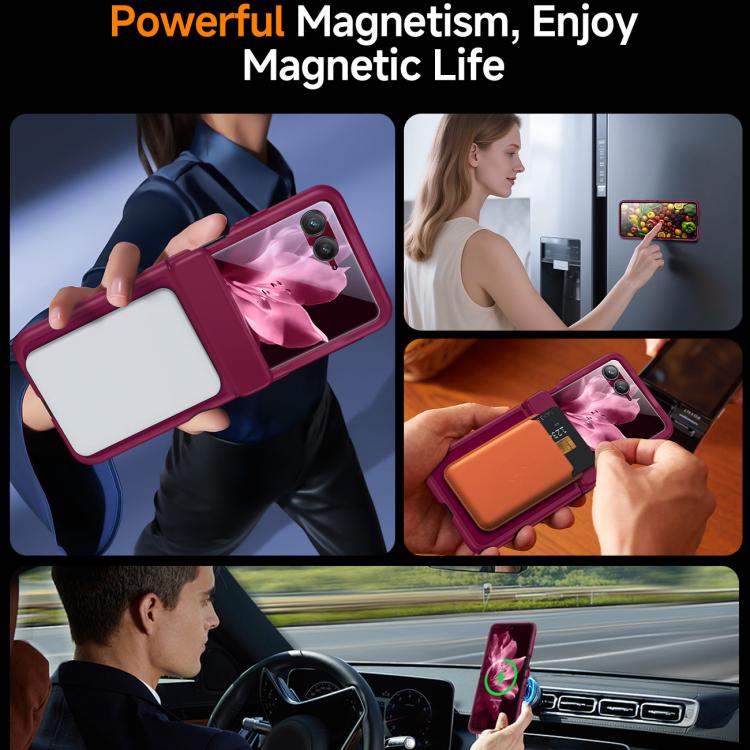 For Motorola Razr 60 Integrated Matte Skin Feel Magnetic Phone Case