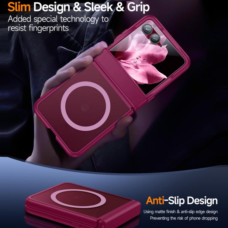 For Motorola Razr 60 Integrated Matte Skin Feel Magnetic Phone Case