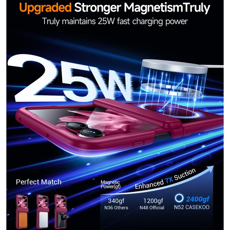 For Motorola Razr 60 Integrated Matte Skin Feel Magnetic Phone Case