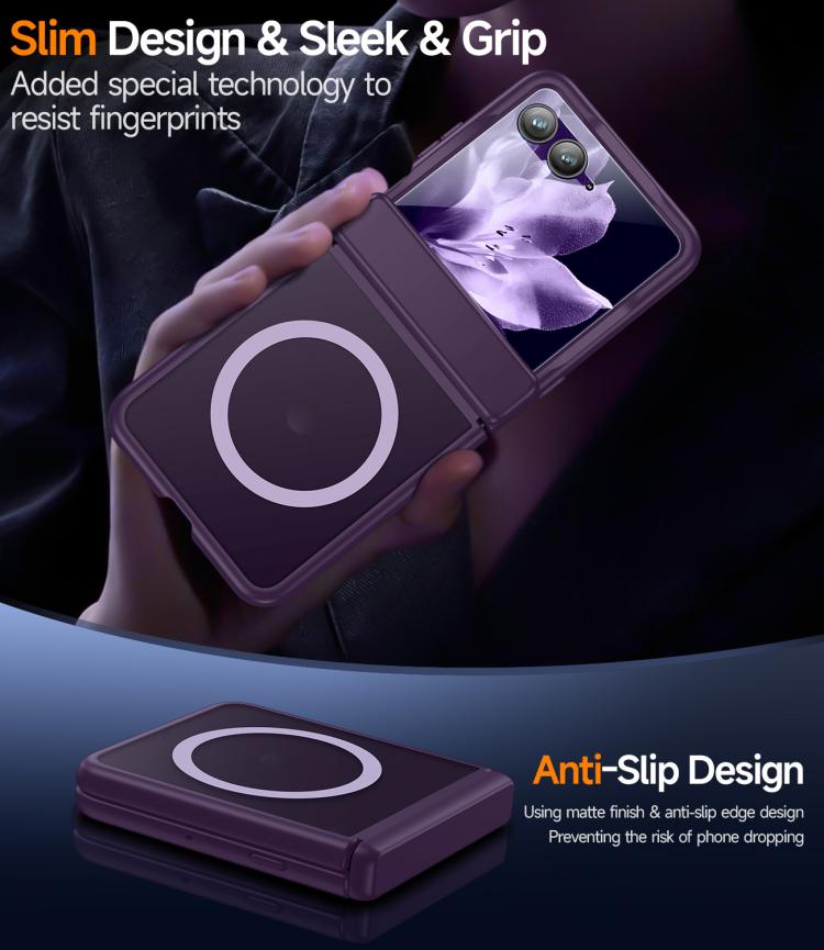 For Motorola Razr 60 Integrated Matte Skin Feel Magnetic Phone Case