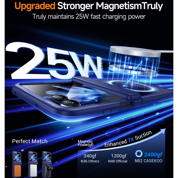 For Motorola Razr 60 Ultra Integrated Matte Skin Feel Magnetic Phone Case