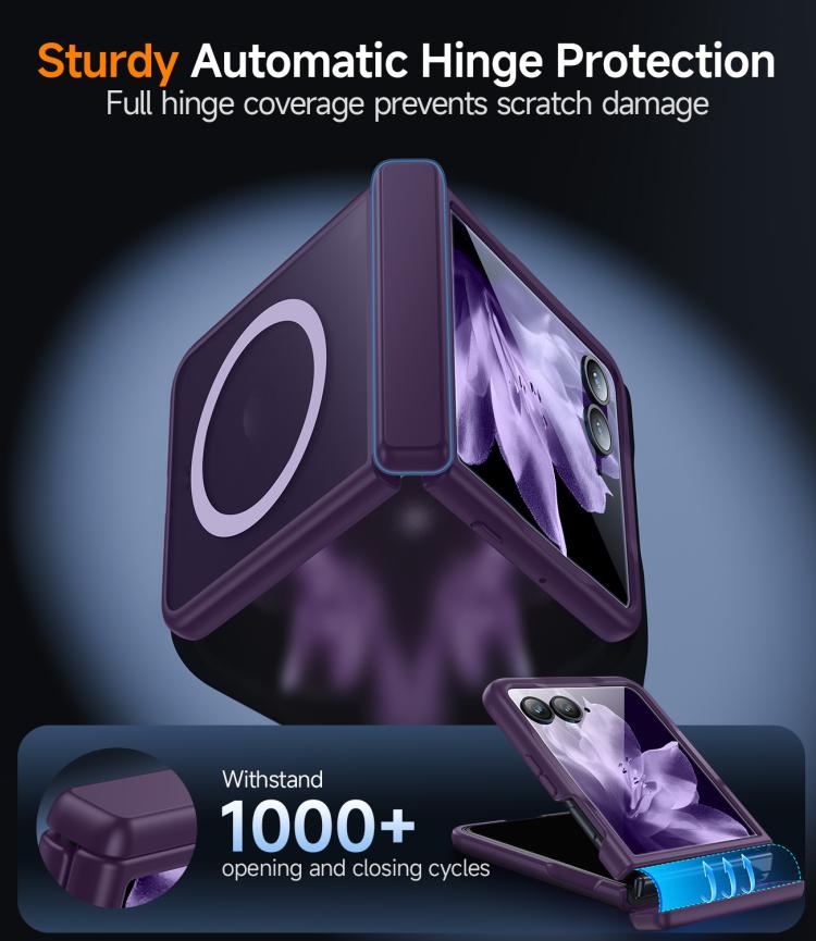 For Motorola Razr 60 Ultra Integrated Matte Skin Feel Magnetic Phone Case