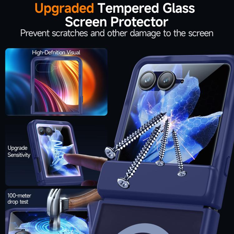 For Motorola Razr 70 Ultra Integrated Matte Skin Feel Magnetic Phone Case