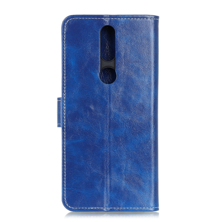 For Nokia 2.4 Retro Crazy Horse Texture Horizontal Flip Leather Case with Holder & Card Slots & Photo Frame & Wallet