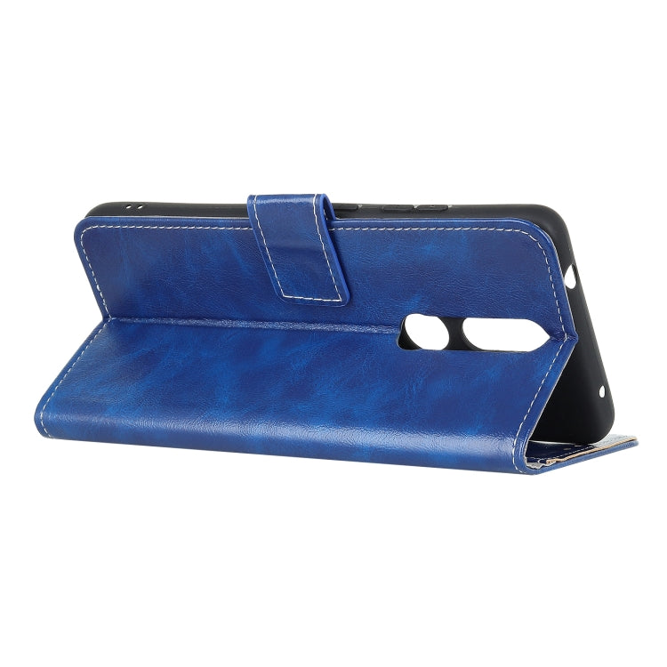 For Nokia 2.4 Retro Crazy Horse Texture Horizontal Flip Leather Case with Holder & Card Slots & Photo Frame & Wallet