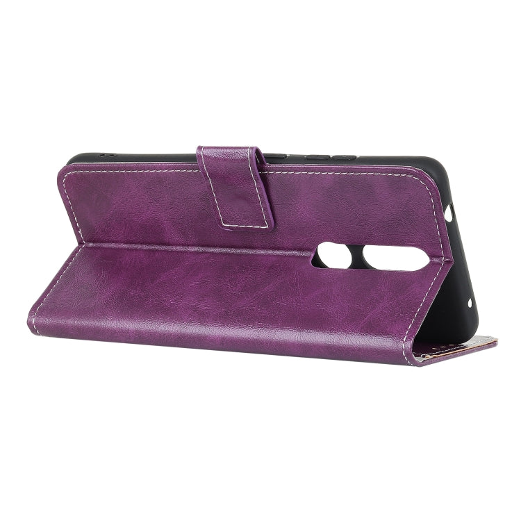 For Nokia 2.4 Retro Crazy Horse Texture Horizontal Flip Leather Case with Holder & Card Slots & Photo Frame & Wallet