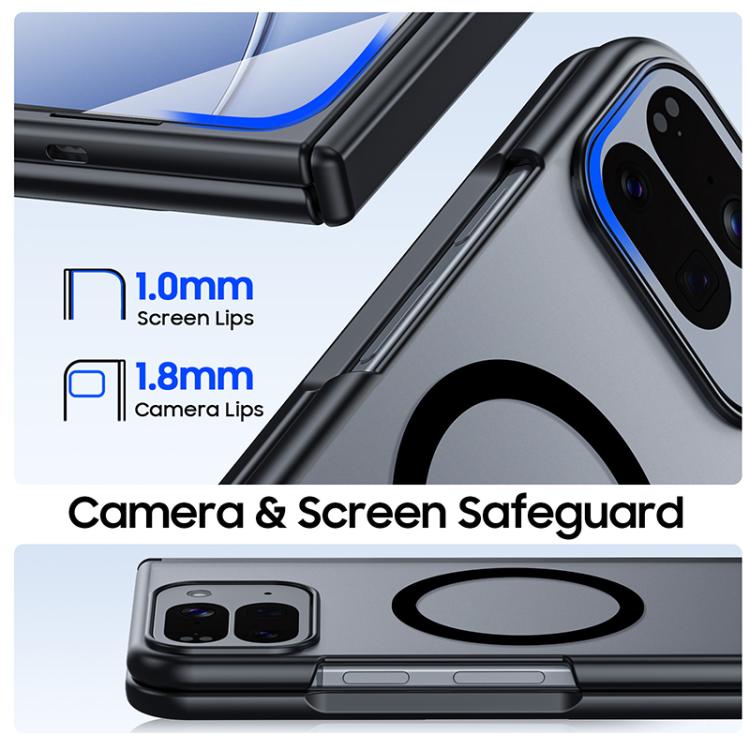 For Google Pixel 10 Pro Fold Integrated Matte Skin Feel Magnetic Phone Case