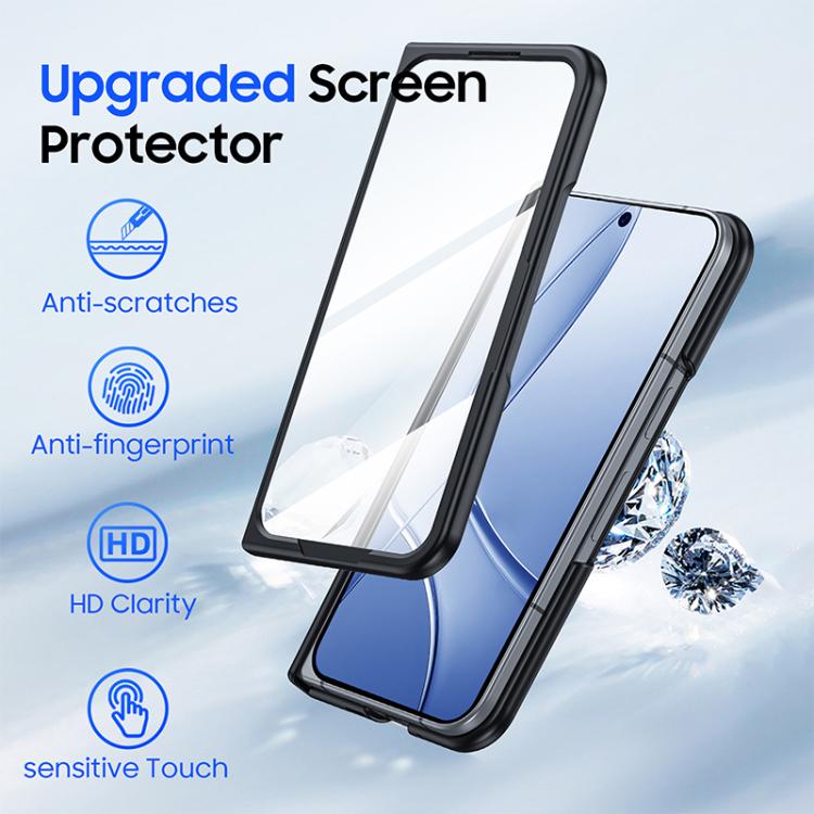 For Google Pixel 10 Pro Fold Integrated Matte Skin Feel Magnetic Phone Case