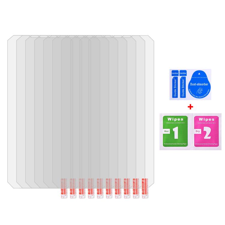 For Doogee V Max 2 Pro 10pcs Large Arc Edge 0.3mm High Aluminum Tempered Glass Film