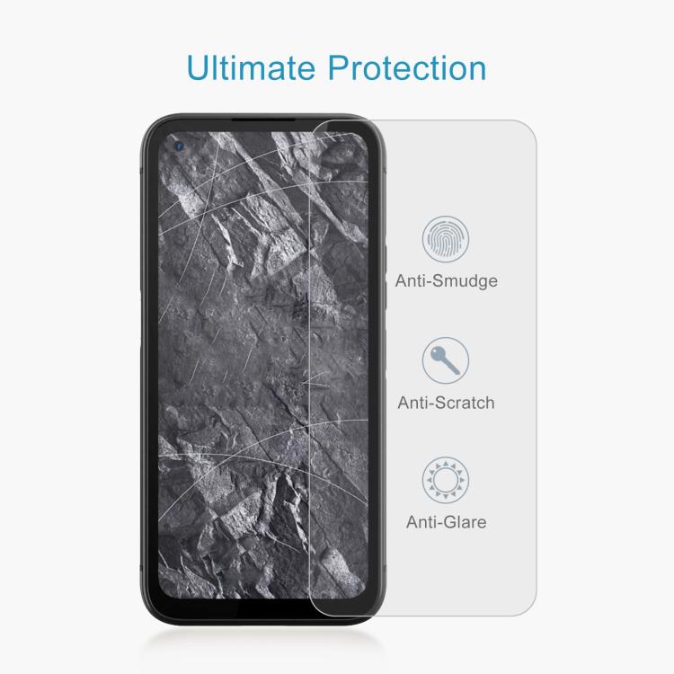 For Gigaset GX6 10pcs Large Arc Edge 0.3mm High Aluminum Tempered Glass Film