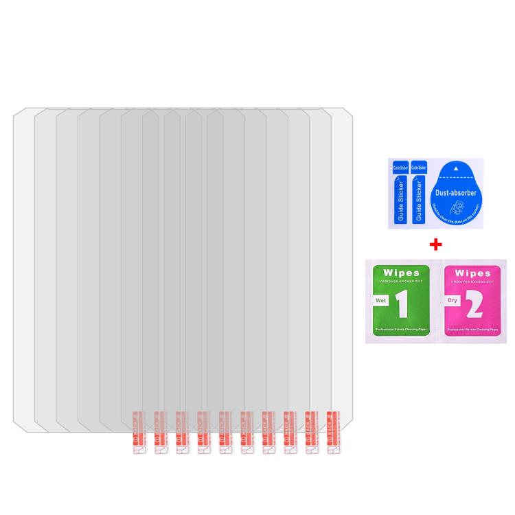 For HOTWAV Cyber 17 10pcs Large Arc Edge 0.3mm High Aluminum Tempered Glass Film