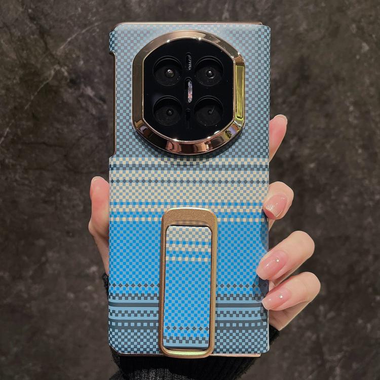 For Huawei Mate X7 Sunset Pattern Wrist Strap Phone Case