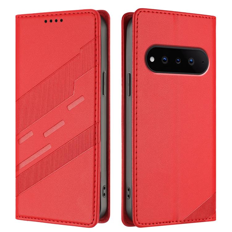 For Natural AI Phone 5G Embossed Multi-functional Wallet Retro Leather Phone Case