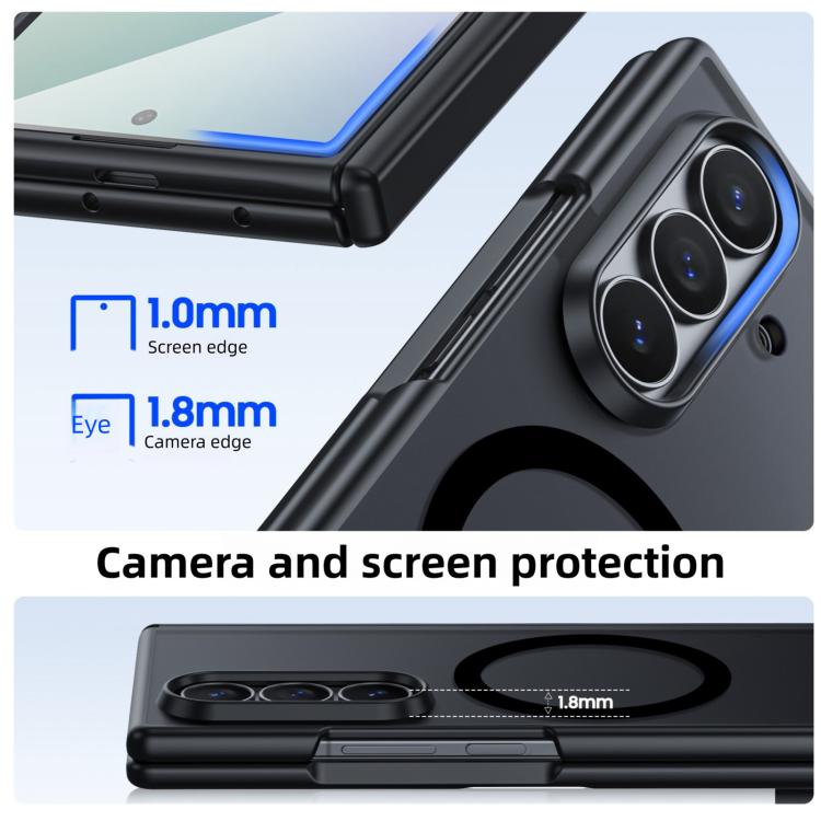 For Galaxy Z Fold7 5G Integrated Matte Skin Feel Magnetic Phone Case