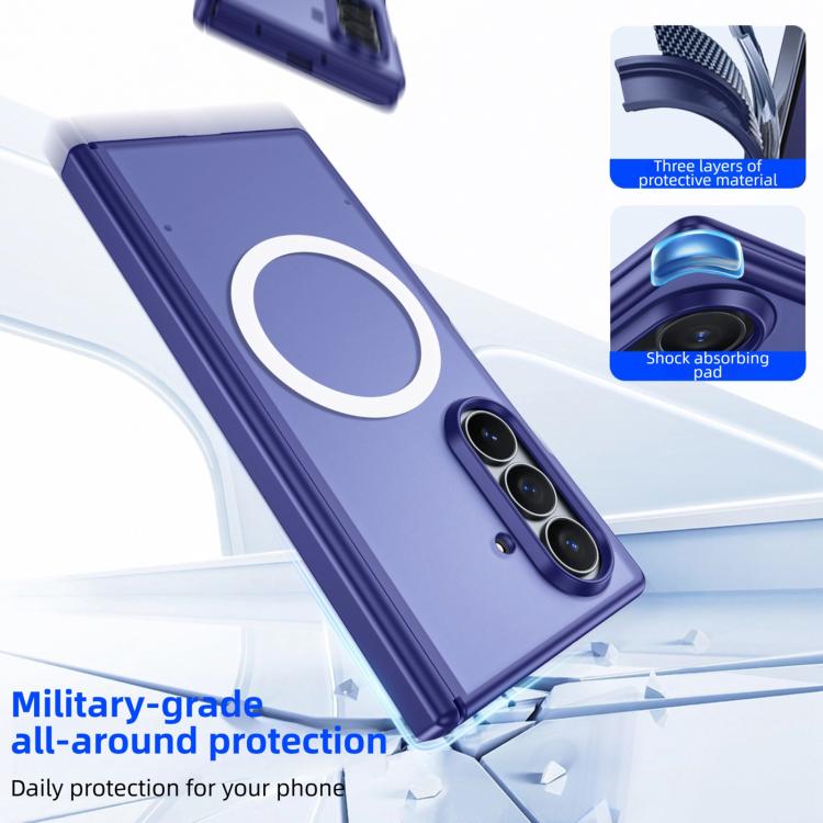 For Galaxy Z Fold7 5G Integrated Matte Skin Feel Magnetic Phone Case