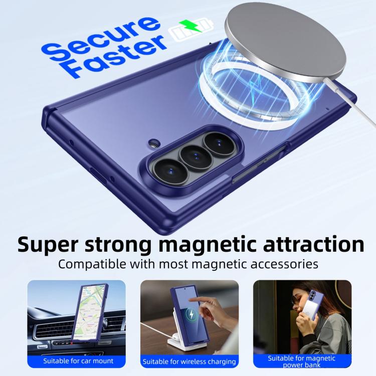 For Galaxy Z Fold7 5G Integrated Matte Skin Feel Magnetic Phone Case