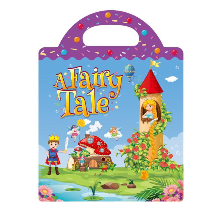 Children Early Education DIY Waterproof Reusable Stickers, Type:Princess T07