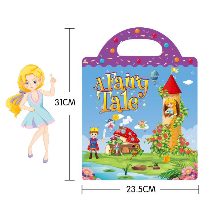 Children Early Education DIY Waterproof Reusable Stickers, Type:Ocean T06