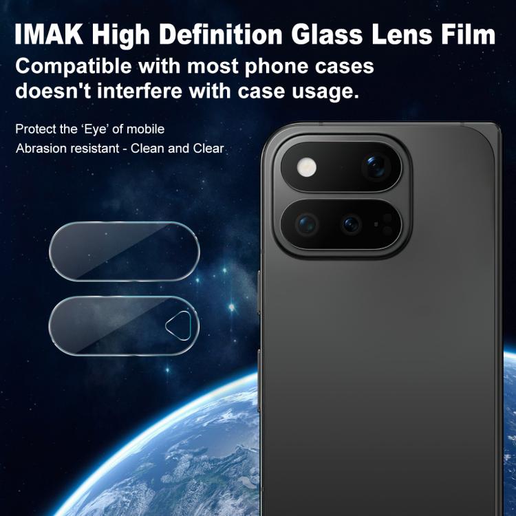 For Google Pixel 11 Pro Fold IMAK Rear Camera Lens Glass Film Thin Version