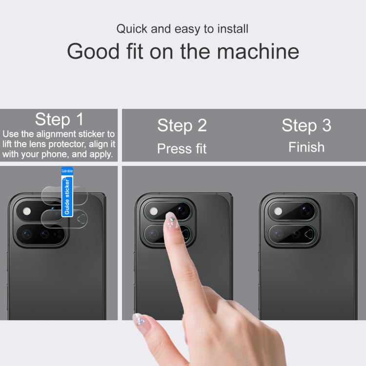 For Google Pixel 11 Pro Fold IMAK Rear Camera Lens Glass Film Thin Version