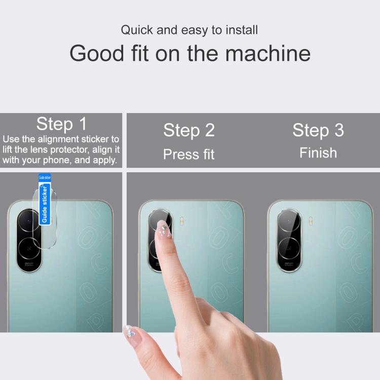 For Xiaomi Poco C85x 5G / Poco C81 Pro 4G IMAK Rear Camera Lens Glass Film Thin Version