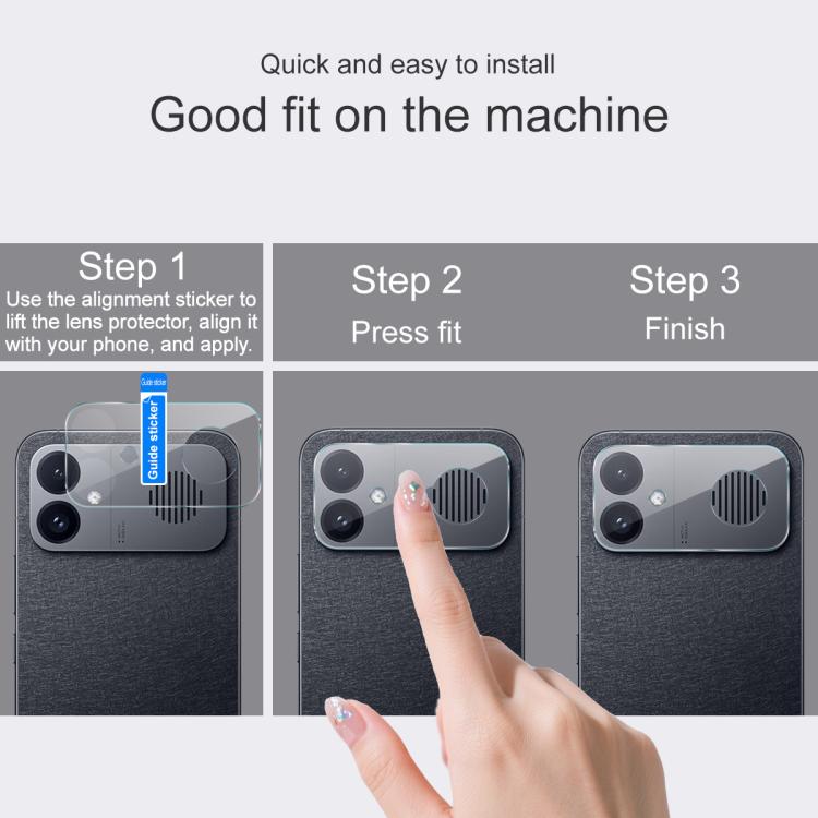 For Redmi K90 Max 5G IMAK Rear Camera Lens Glass Film Thin Version